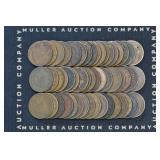 Roll of Mixed 1880's Indian Head Cents