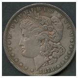 1878 7 TF Rev of 79 Variety Morgan Silver Dollar