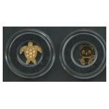 2- Palau Gold Chibis 0.5g Each - 1 g Gold TW