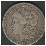 1896-S Morgan Silver Dollar