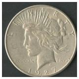 1927-S Peace Silver Dollar
