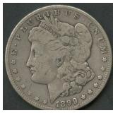 1899-O Micro O Morgan Silver Dollar