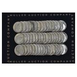 Roll of Mixed Silver Roosevelt Dimes AU/BU