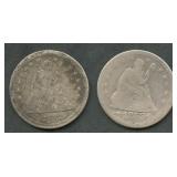 1853 Arrows and 1877-S Seated Liberty Quarters
