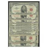 20- 1963 Legal Tender Notes FR-1536
