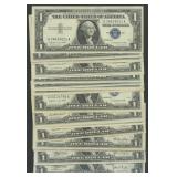 20- Mixed 1935 and 1957 $1 Silver Certificates