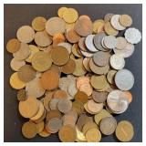 20 Ounce Bag of Mixed Non-Silver Foreign Coins