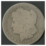 1890-O Morgan Silver Dollar