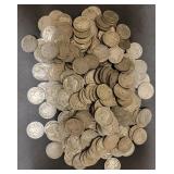 Bag of 250 Mixed 1920's Buffalo Nickels