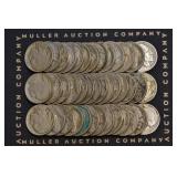 Roll of 1913 Mixed Ty 1 and Ty 2 Buffalo Nickels