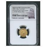 2024 NGC Gem BU Commem ,999 Gold 0.25 ozt