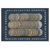 Roll of Mixed 1800's Indian Head Cents