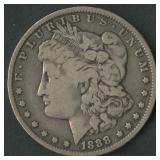 1888-O 'Hot Lips' Morgan Silver Dollar