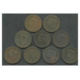9- 1828 Coronet Head Large Cents