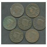 7- 1827 Coronet Head Large Cents