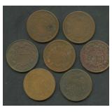 7- Mixed Date Two Cent Pieces