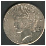 1927 Peace Silver Dollar