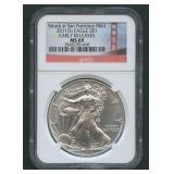 2011 (S) ASE Silver Eagle NGC MS 69