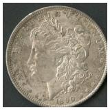 1890 Morgan Silver Dollar
