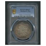 1889 Morgan Silver Dollar PCGS MS 63