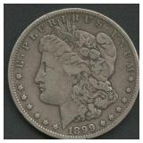 1899-O Micro O Morgan Silver Dollar