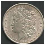1897-S Morgan Silver Dollar