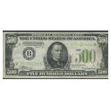 1934 $500 Fed Reserve Note NY FR-2201B