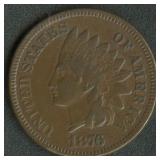 1876 Indian Head Cent