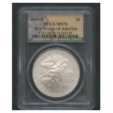 2010-P Boy Scouts of America $1 PCGS MS 70