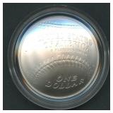 2014-P Baseball HOF Silver Dollar