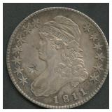 1811 Capped Bust Half Dollar