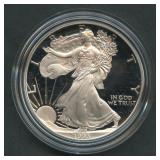 1993-P Proof ASE Silver Eagle in OGP