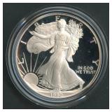 1992-S Proof ASE Silver Eagle in OGP