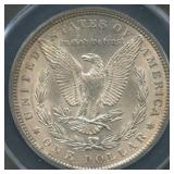 1889 Morgan Silver Dollar ANACS MS63