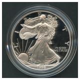 1998-P Proof ASE Silver Eagle in OGP