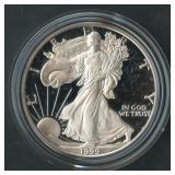 1999-P Proof ASE Silver Eagle in OGP