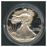1988-S Proof ASE Silver Eagle in OGP