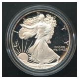 1986-S Proof ASE Silver Eagle in OGP