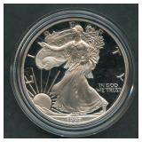 1997-P Proof ASE Silver Eagle in OGP