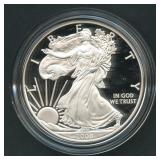 2008-W Proof ASE Silver Eagle in OGP