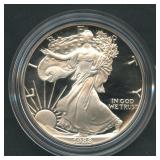 1988-S Proof ASE Silver Eagle in OGP