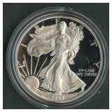 1997-P Proof ASE Silver Eagle in OGP