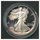 1986-S Proof ASE Silver Eagle in OGP