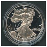 1998-P Proof ASE Silver Eagle in OGP