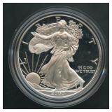2000-P Proof ASE Silver Eagle in OGP