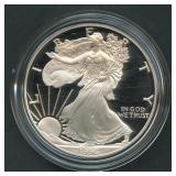 1996-P Proof ASE Silver Eagle in OGP