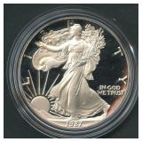 1987-S Proof ASE Silver Eagle in OGP