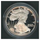 1992-S Proof ASE Silver Eagle in OGP