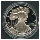 1998-P Proof ASE Silver Eagle in OGP