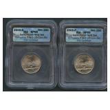 2005-P & D MN Washington Quarters ICG SP69